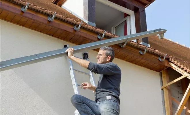 Installation complète de gouttières en zinc, Port-de-Bouc, BTD CONSTRUCTIONS